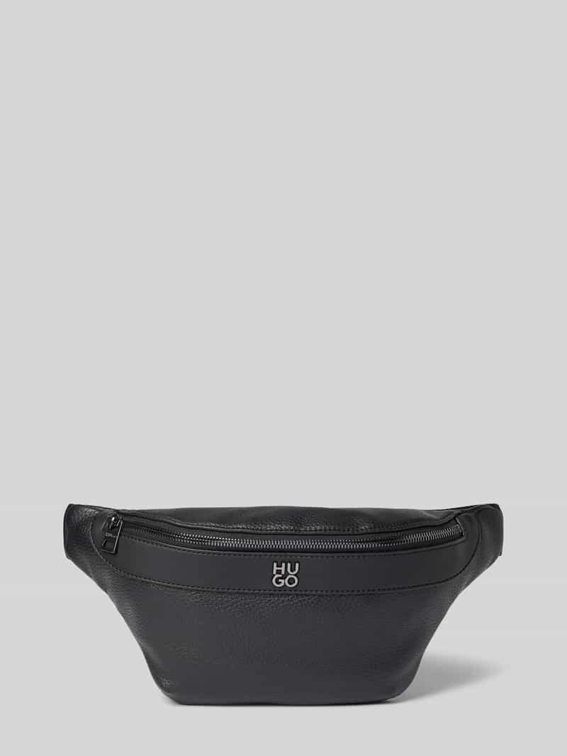 Bauchtasche mit Label-Applikation Modell 'QUANTIC'