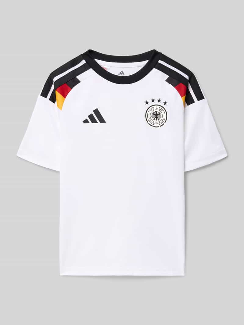 Regular Fit Trikot mit Logo-Print und DFB-Print
