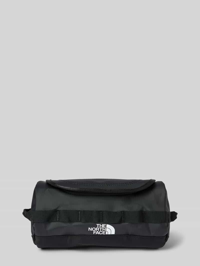 Kulturtasche mit Label-Print