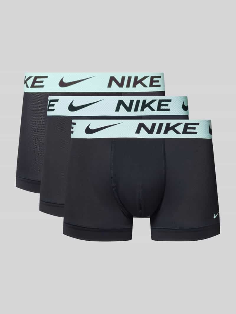 Nike Trunks aus NIKE Dry-Fit ADVANCED MESH MIX im 3er-Pack in Black, Größe L