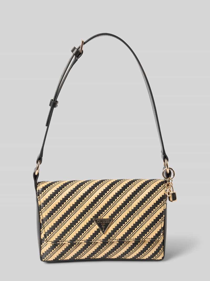 Handtasche mit Label-Applikation Modell 'SIMONA'