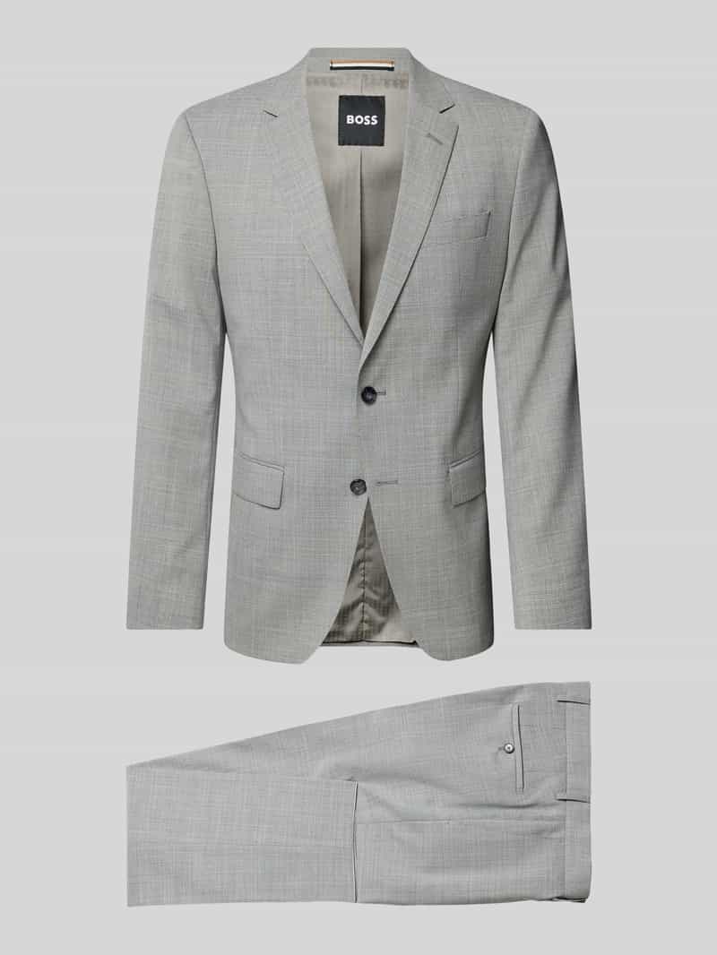Anzug mit Strukturmuster