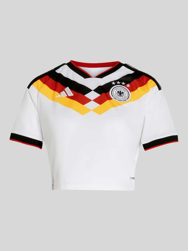 adidas Sportswear DFB Cropped Heimtrikot 2026 in Weiss, Größe XL