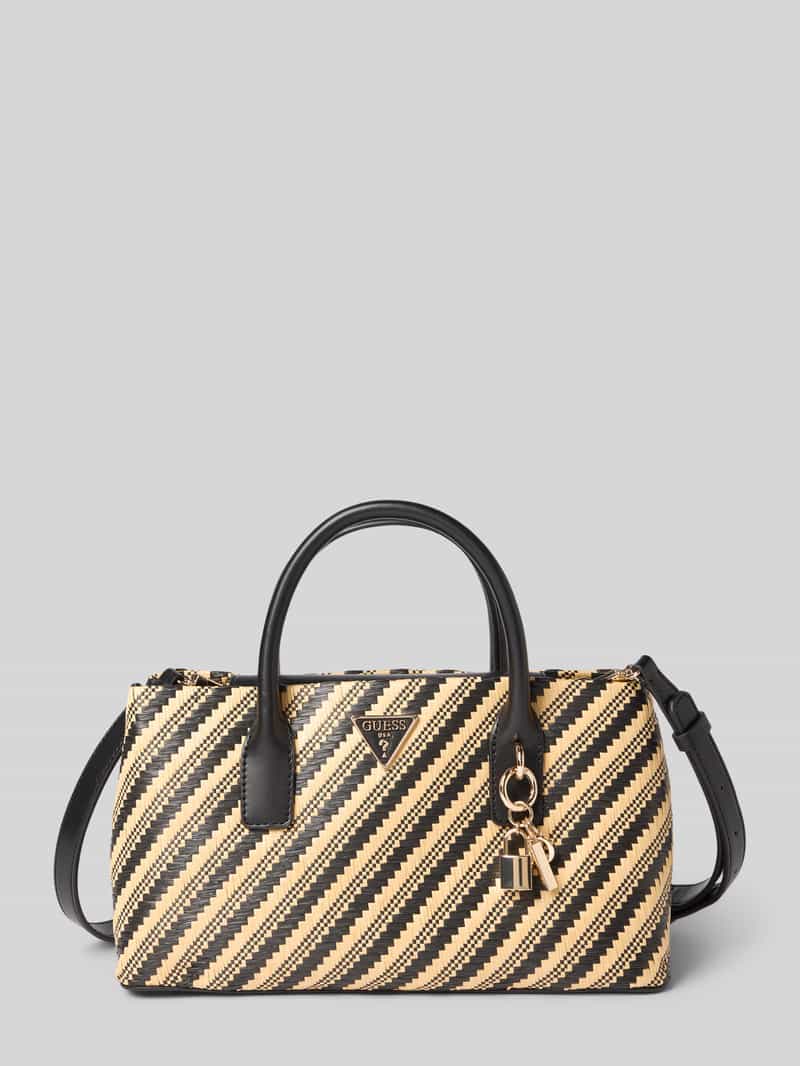 Handtasche mit Logo-Patch Modell 'SIMONA'