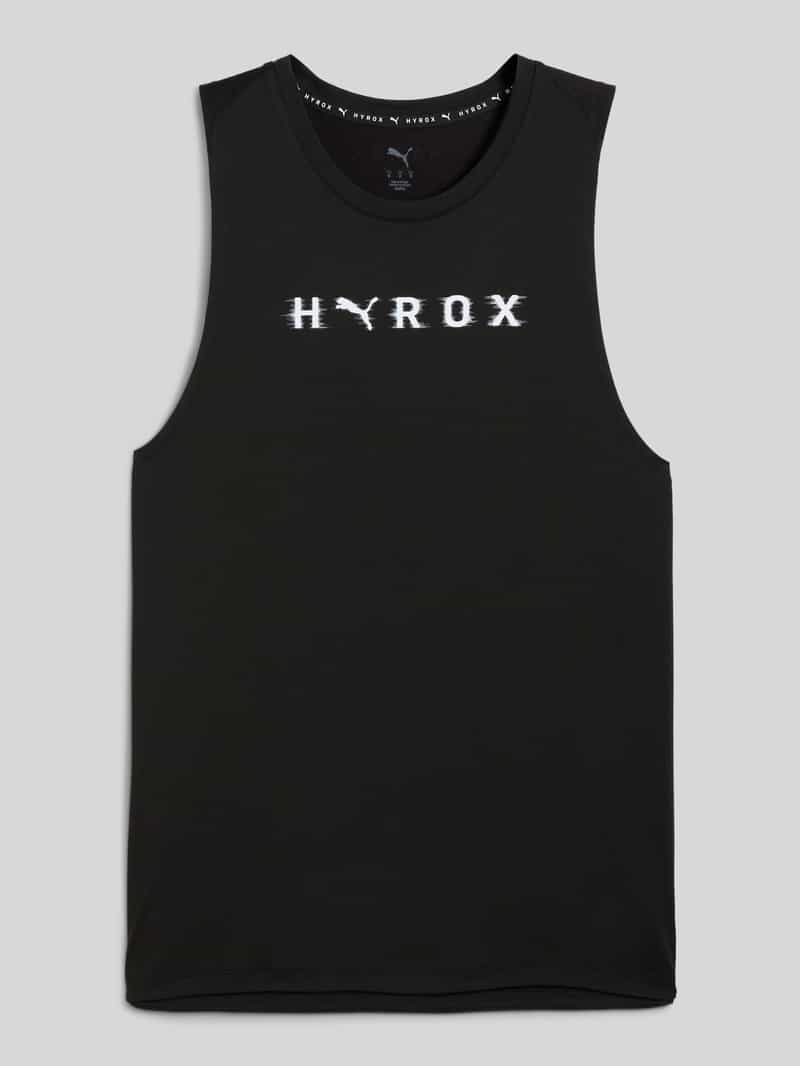 PUMA PERFORMANCE PUMA x HYROX - Regular Fit Tank Top aus feuchtigkeitsregulierendem Material in Black, Größe L