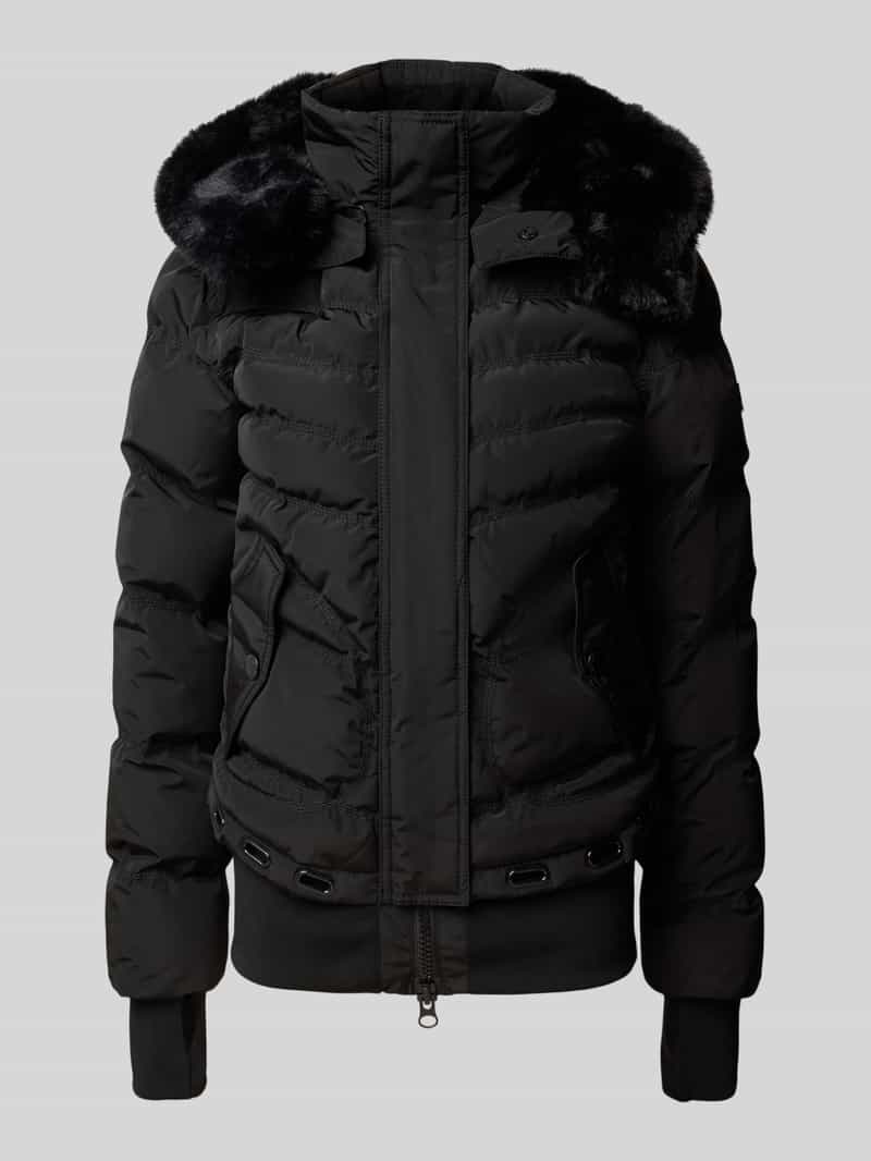 Wellensteyn Funktionsjacke mit Zweiwege-Reißverschluss Modell 'QUEENS 382' in Black, Größe XS