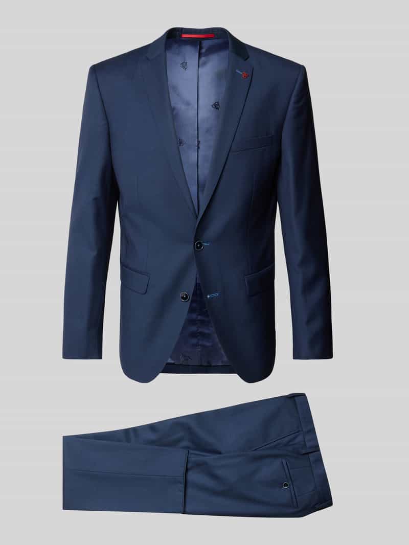 Slim Fit Anzug aus reiner Viskose