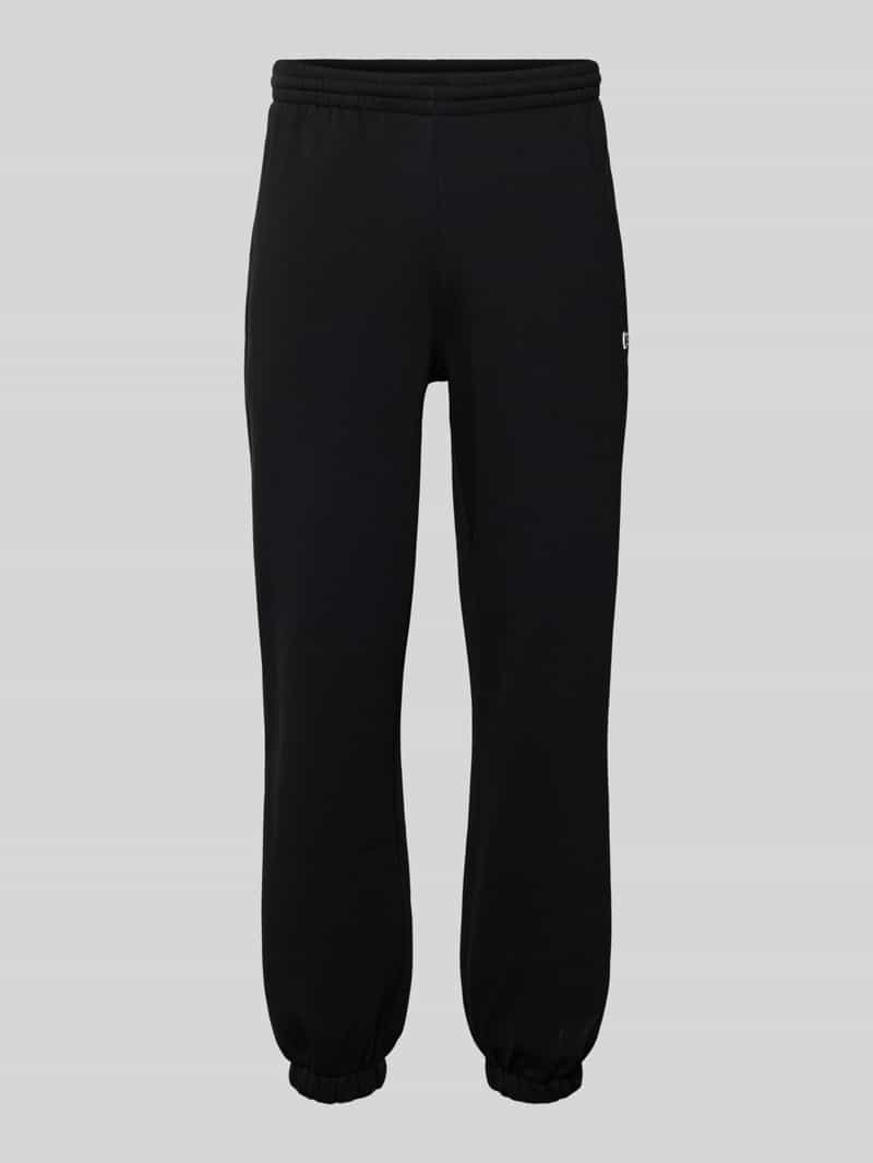 Lacoste Sweatpants mit Label-Detail in Black, Größe L