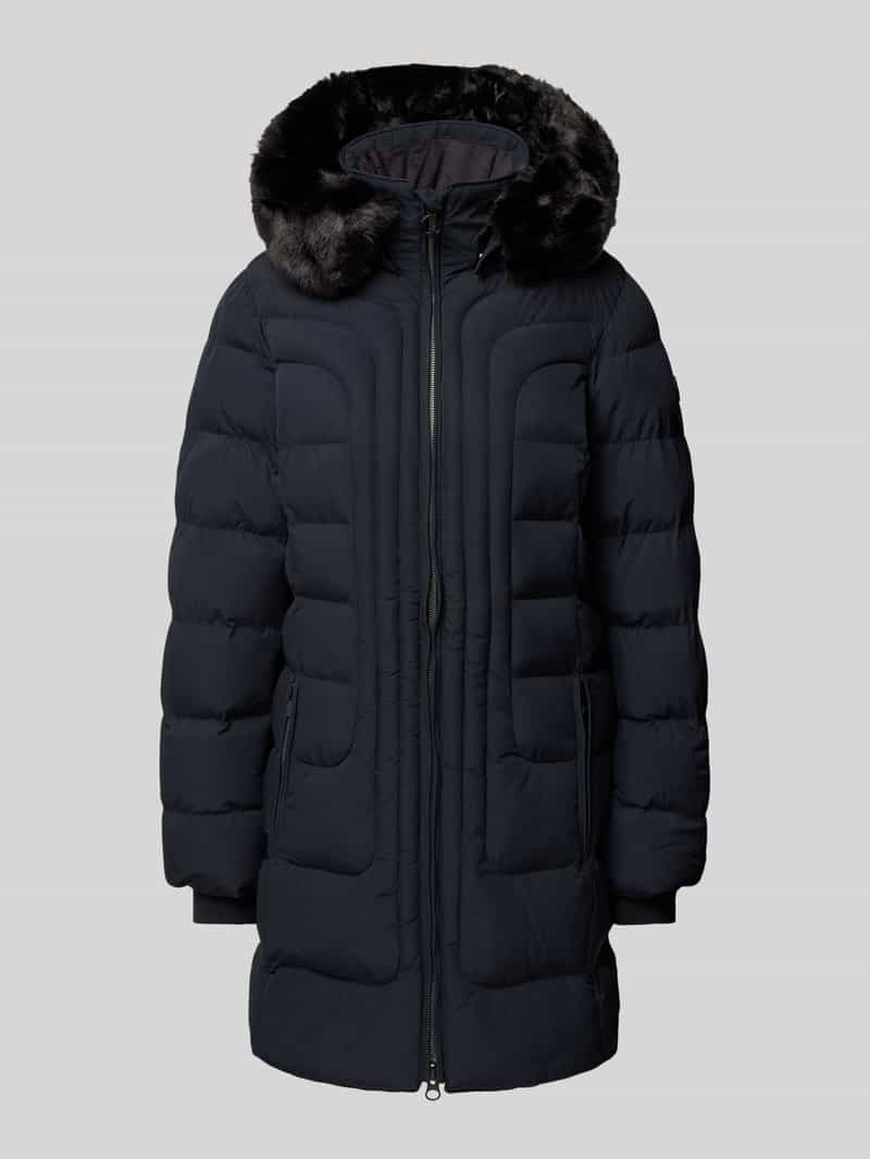 Wellensteyn Shaped Fit Funktionsjacke mit Zweiwege-Reißverschluss Modell 'BELVITESSE' in Marine, Größe XS