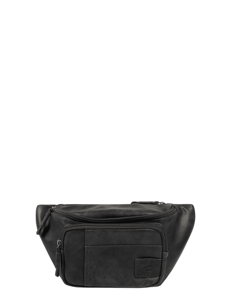 camel active Bauchtasche in Leder-Optik in Black, Größe 1
