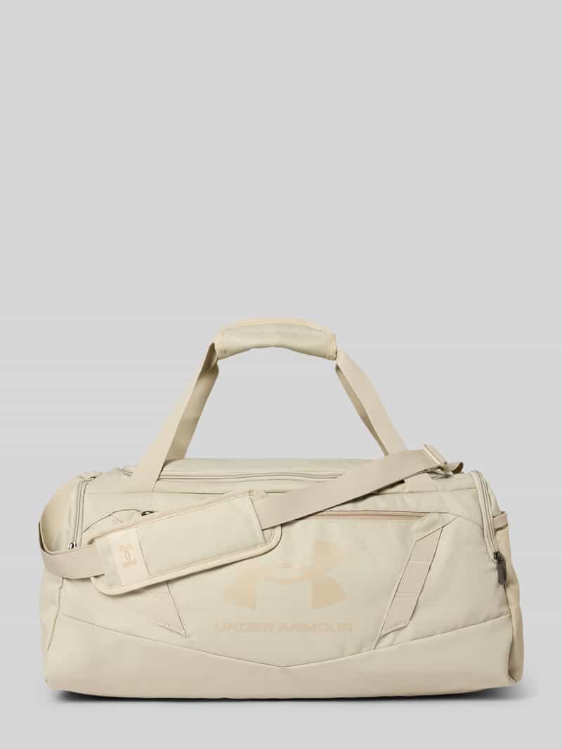 Under Armour Sporttasche mit Logo und Schulterriemen Modell 'Undeniable 5.0' in Beige, Größe 1