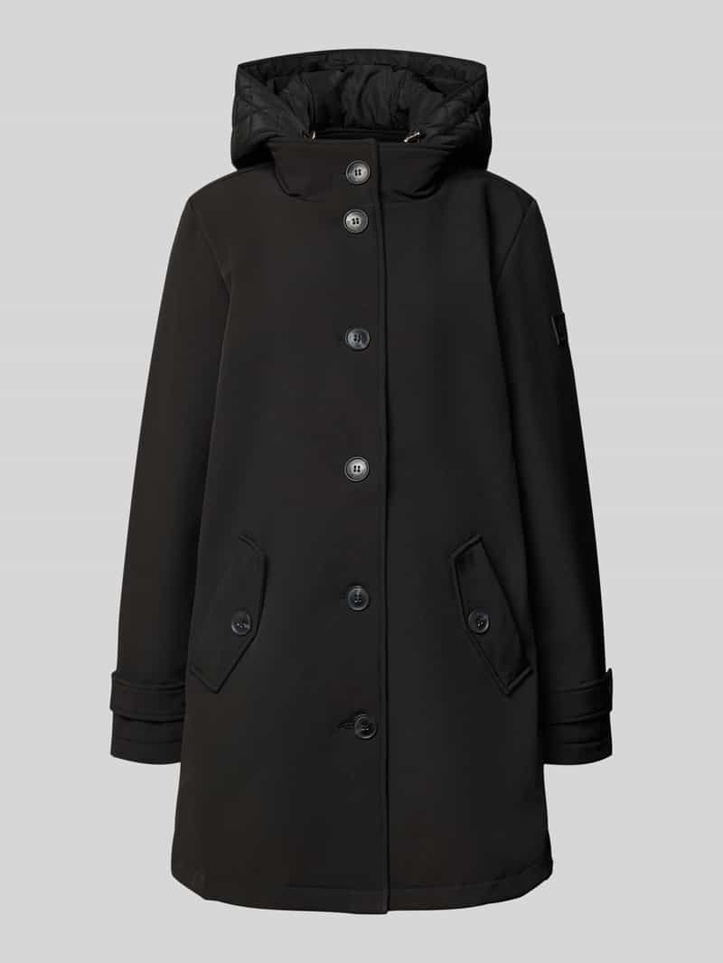 Lauren Ralph Lauren Softshell-Jacke mit Kapuze in Black, Größe L