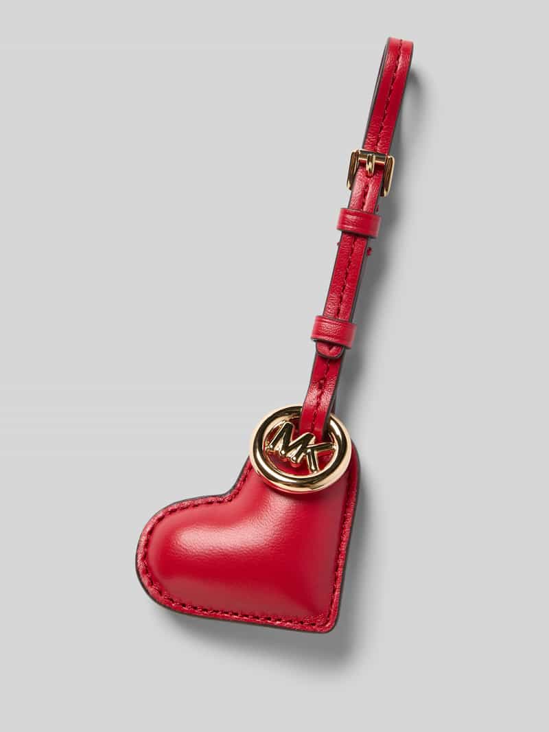 MICHAEL Michael Kors Anhänger mit Dornschließe und Label-Applikation in Rot, Größe 1