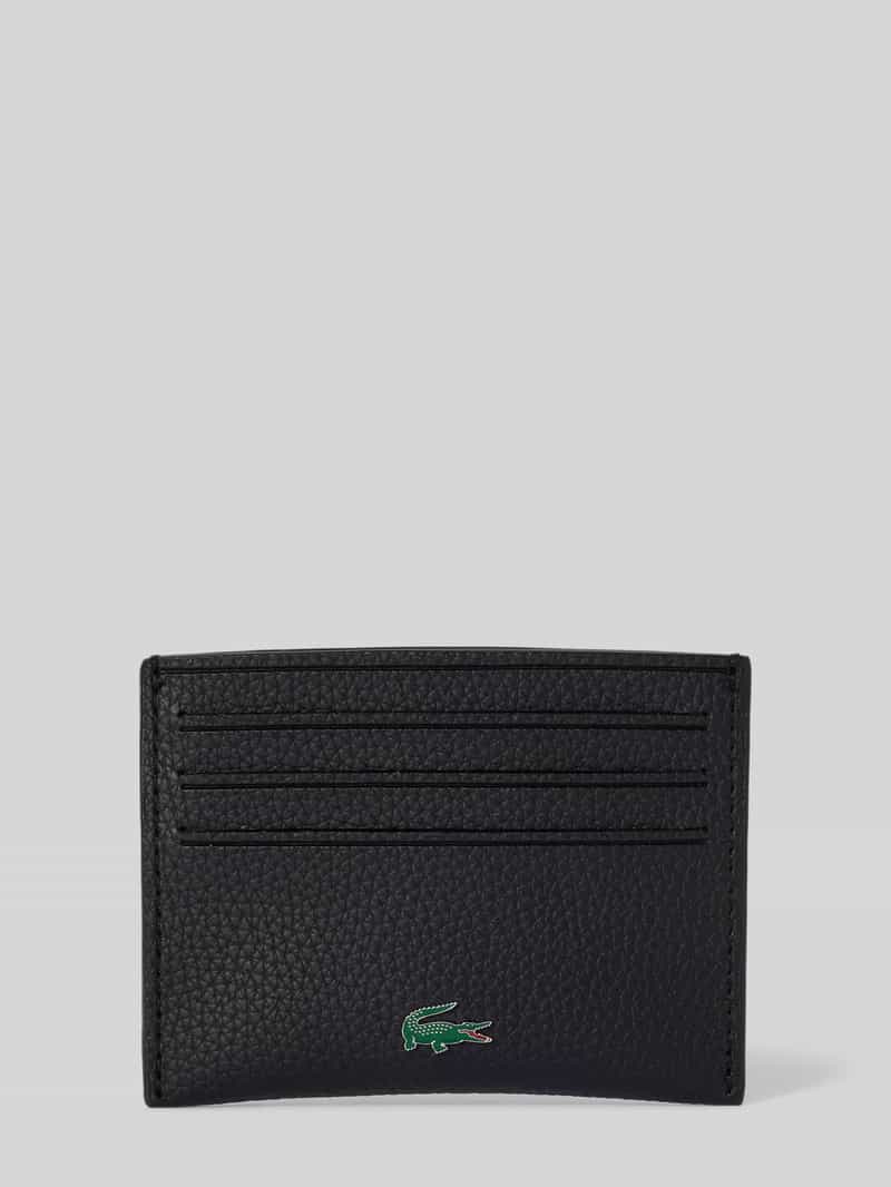 Lacoste Portemonnaie in Leder-Optik in Black, Größe 1