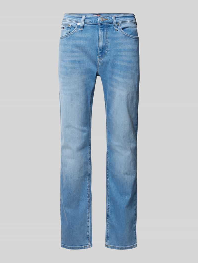 Tommy Jeans Slim Fit Jeans im 5-Pocket-Design Modell 'RYAN' in Hellblau, Größe 30/30