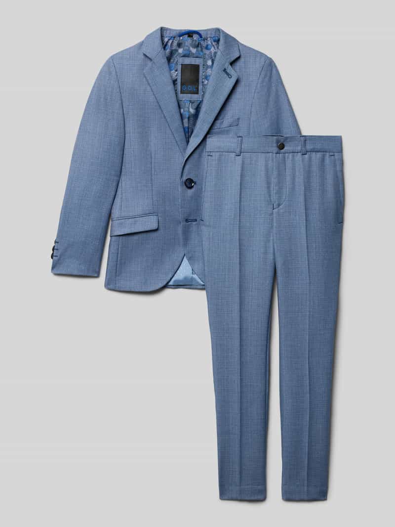 G.O.L. Regular Fit Anzug mit Viskose-Anteil in Blau, Größe 146