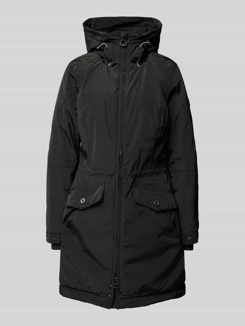 Wellensteyn Shaped Fit Parka mit Kapuze Modell 'CUCILLA' in Black, Größe S