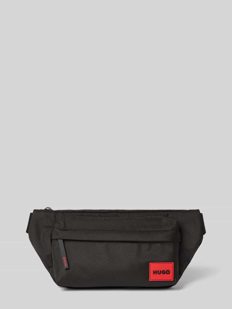 Bauchtasche mit Label Patch Modell 'ETHON3.0'