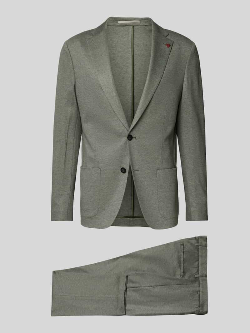 Roy Robson Slim Fit Anzug aus Viskose-Mix in Gruen, Größe 106