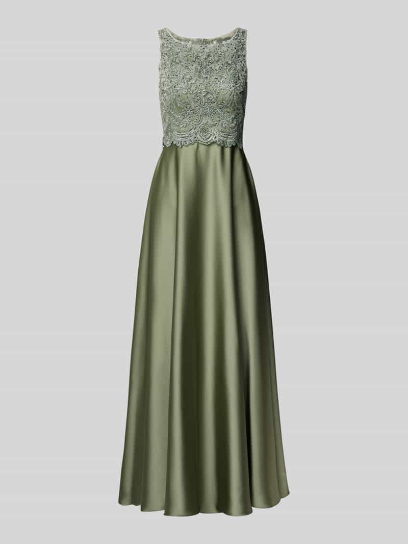 Abendkleid mit Rundhalsausschnitt