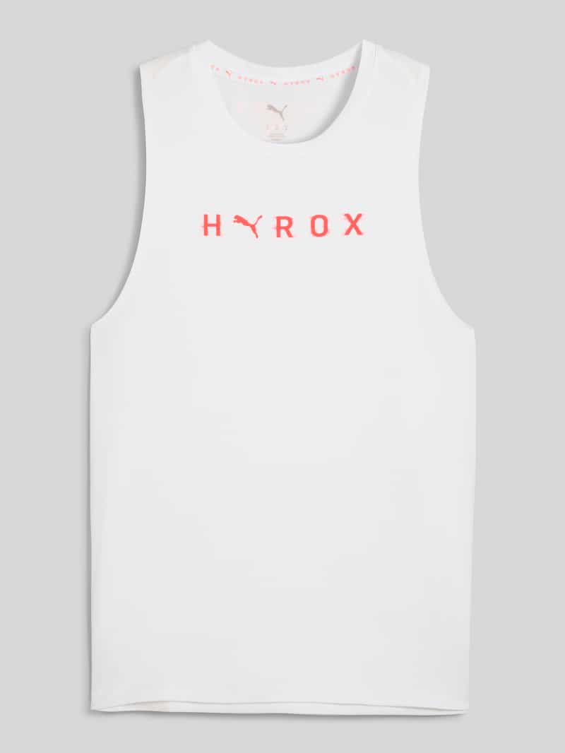 PUMA PERFORMANCE PUMA x HYROX - Regular Fit Tank Top aus feuchtigkeitsregulierendem Material in Weiss, Größe L