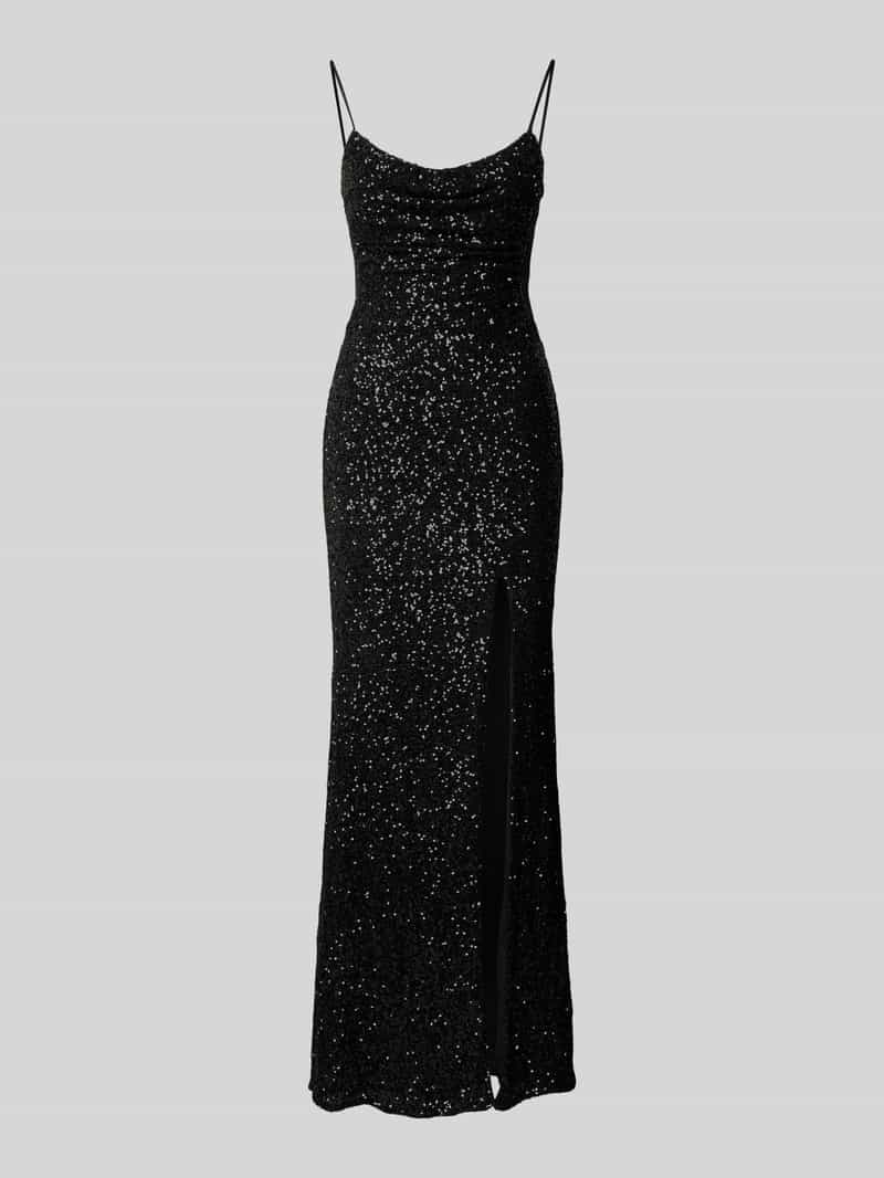 Abendkleid mit Pailletten