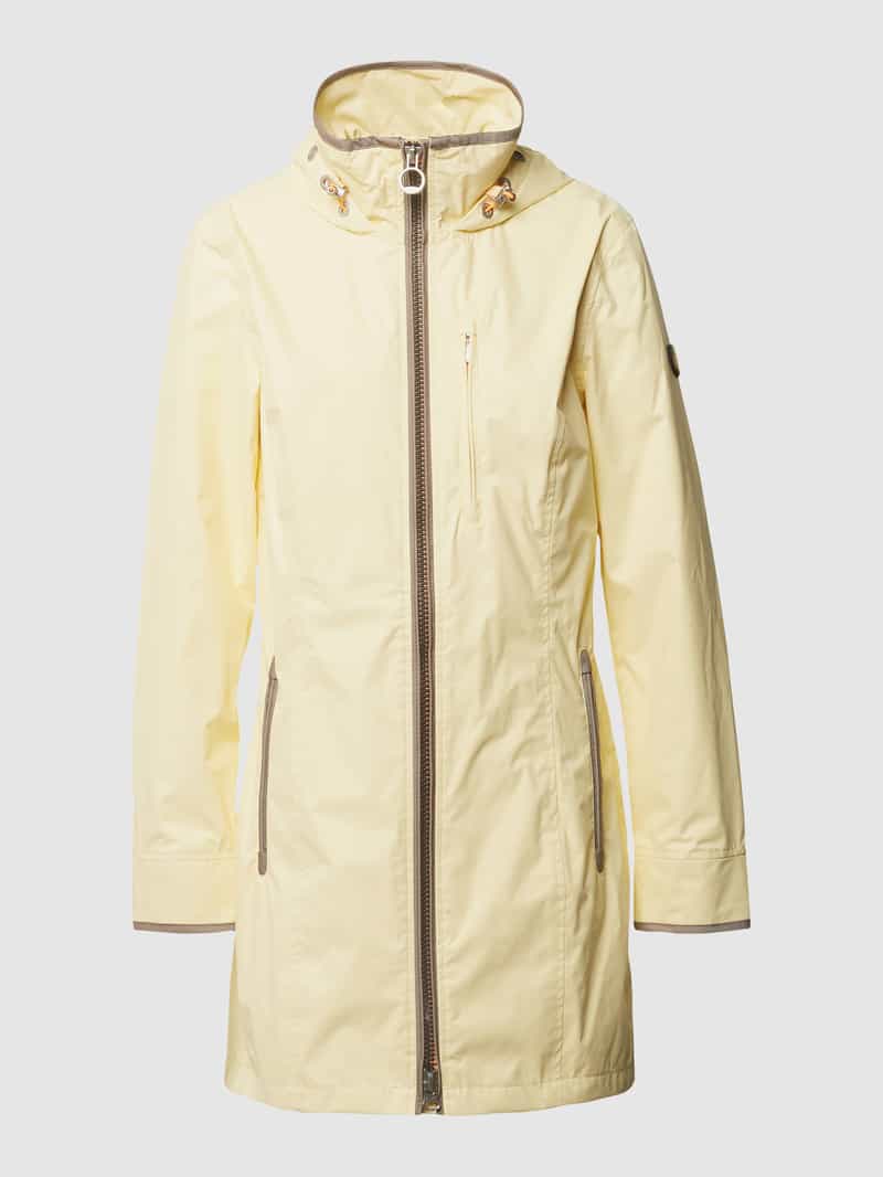 Wellensteyn Shaped Fit Sommerjacke mit Kapuze Modell 'WESTSIDE' in Hellgelb, Größe XS