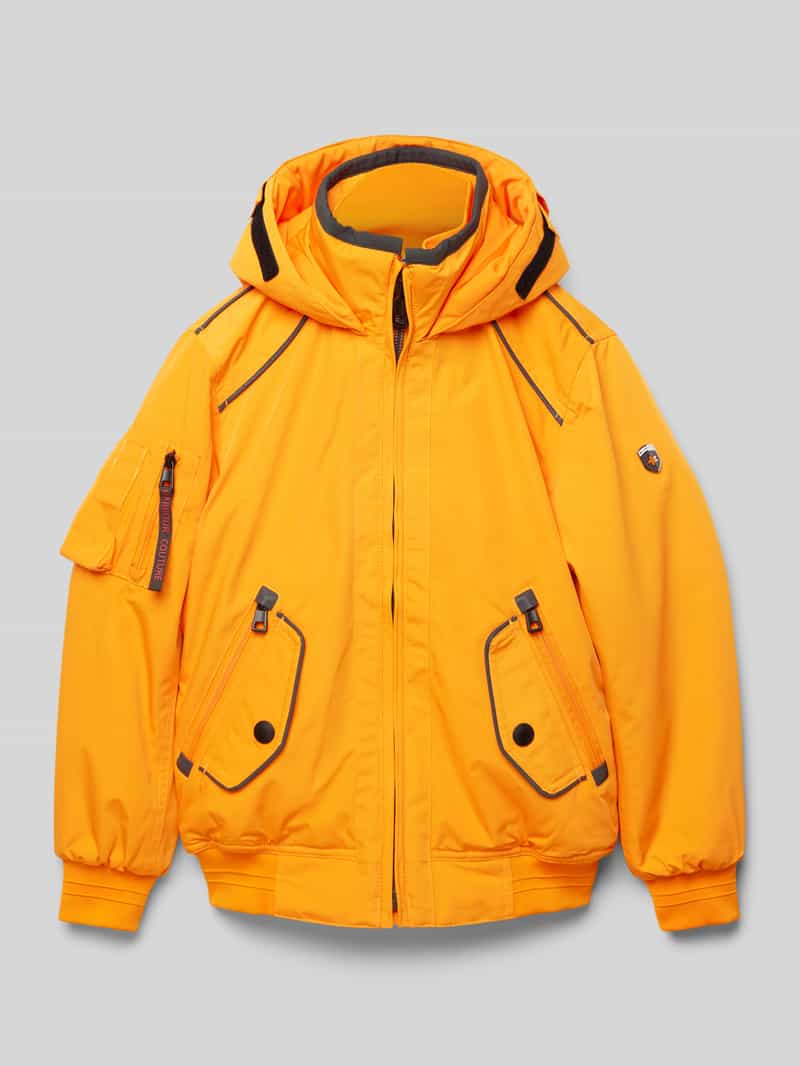 Wellensteyn Jacke mit Kapuze Modell 'Cicero' in Orange, Größe 152