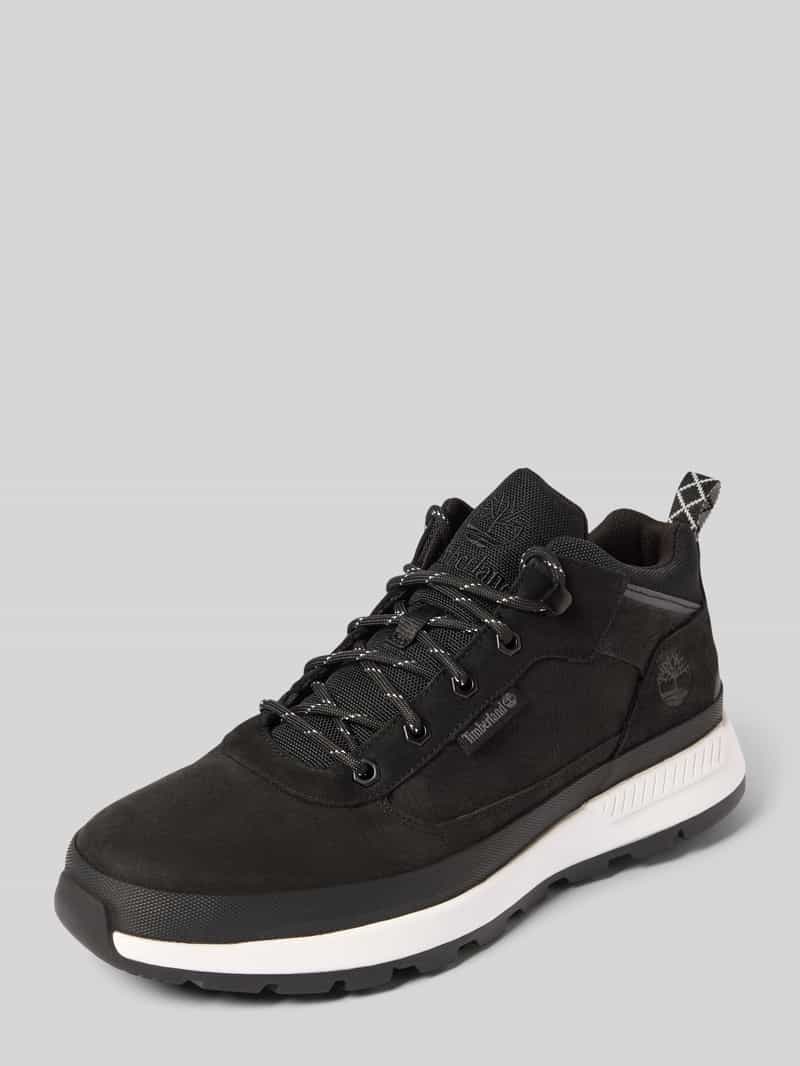 Timberland Sneaker aus Leder-Mix Modell 'FIELD TRECKER' in Black, Größe 41