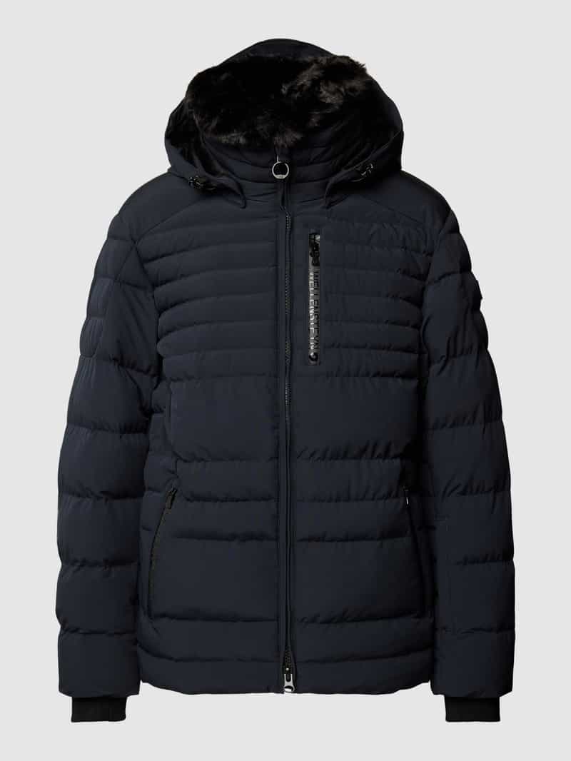 Wellensteyn Funktionsjacke mit Zweiwege-Reißverschluss Modell 'POLAR' in Marine, Größe XXL