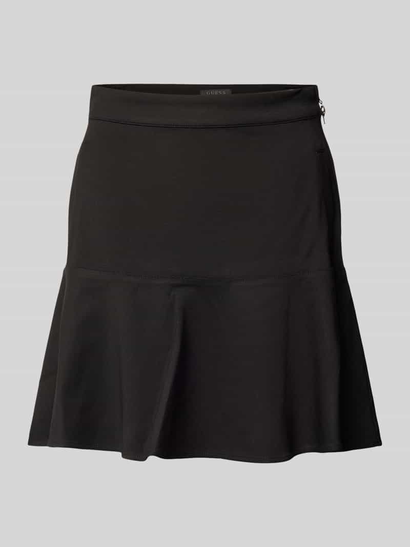 Guess Minirock im Stufen-Look Modell 'ANNA' in Black, Größe M