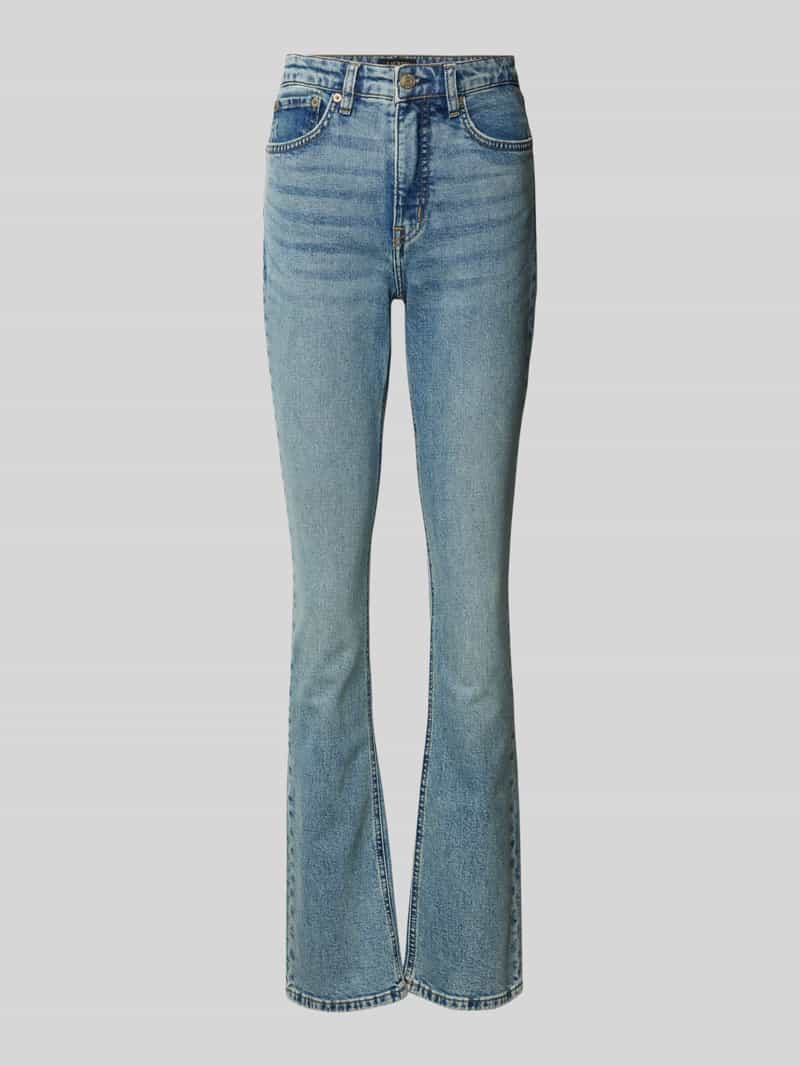 Lauren Ralph Lauren Flared Jeans mit 5-Pocket-Design in Jeansblau, Größe 36