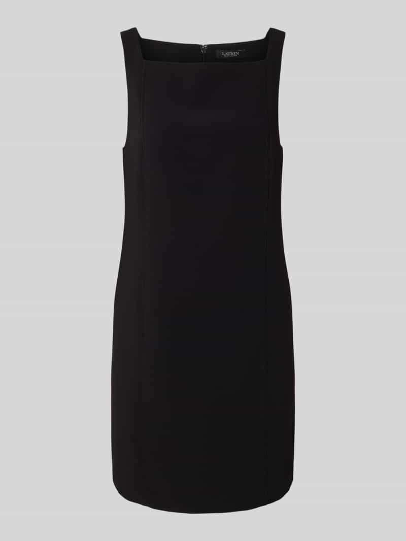 Lauren Ralph Lauren Etuikleid mit Karree-Ausschnitt Modell 'RICHETTE' in Black, Größe 34