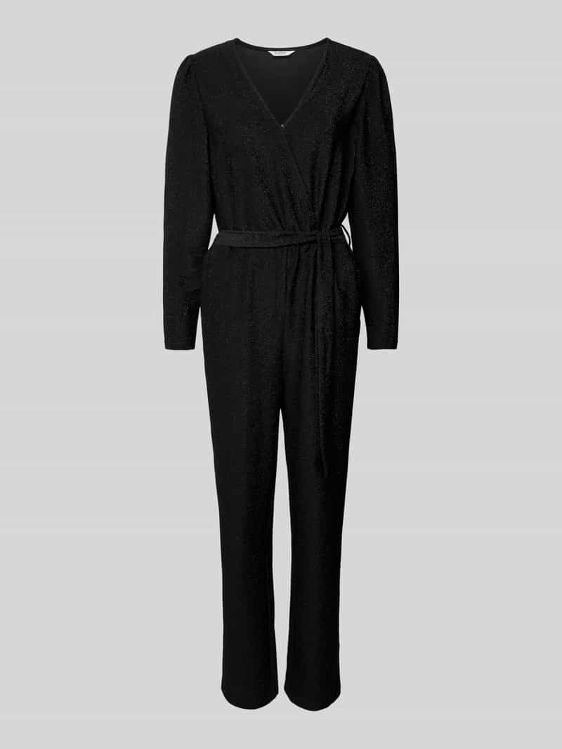 Jumpsuit mit Effektgarn Modell 'TACHA'