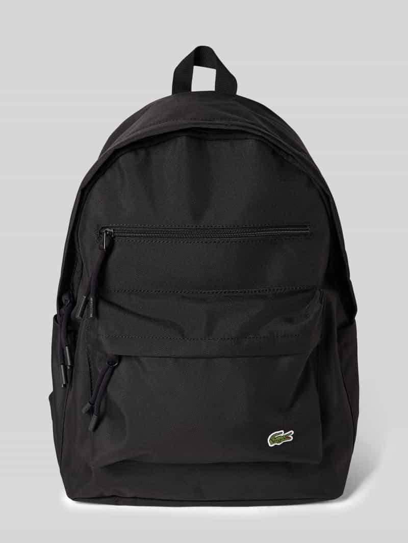 Lacoste Rucksack mit Laptopfach in Black, Größe 1