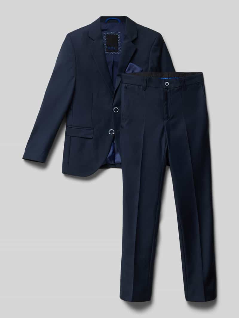 G.O.L. Slim Fit Anzug mit Viskose-Anteil in Marine, Größe 140