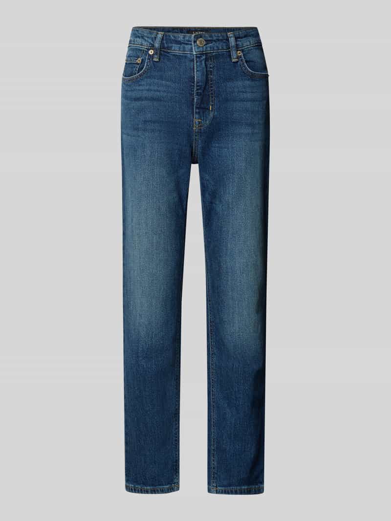 Lauren Ralph Lauren High Waist Jeans im 5-Pocket-Design in Jeansblau, Größe 36