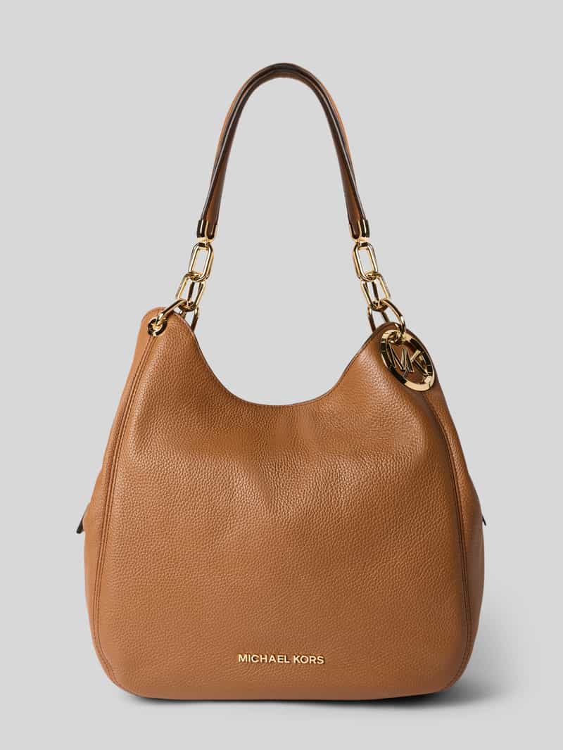 MICHAEL Michael Kors Shoulder Bag mit Logo-Applikation Modell 'Lillie' in Cognac, Größe 1