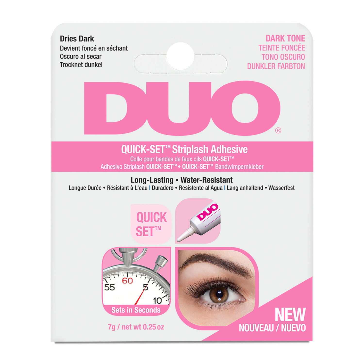 DUO Wimpernstreifenkleber 7 g – Dunkel