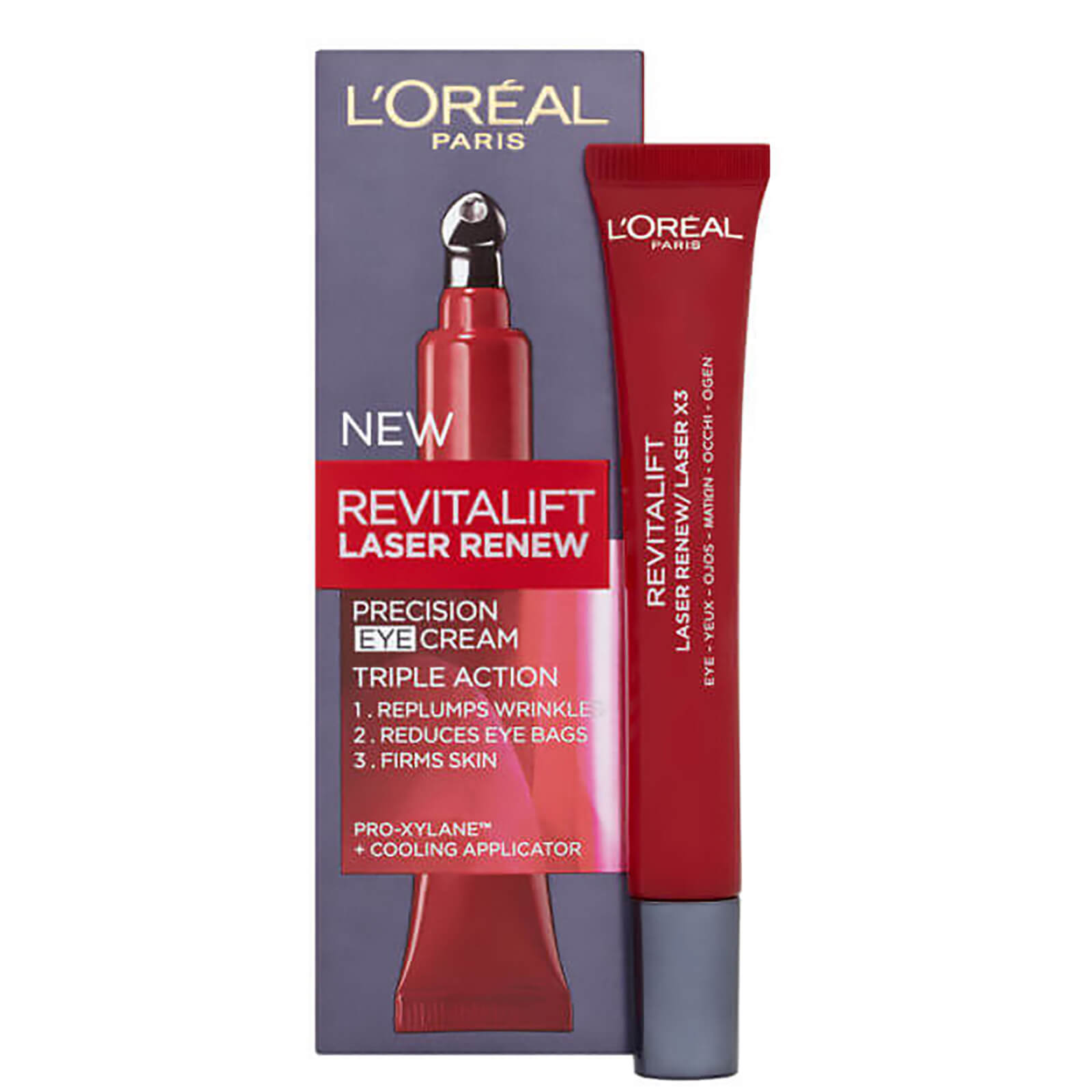 L'Oreal Paris Dermo Expertise Revitalift Laser Renew Precision Eye Cream - Triple Action (15ml)