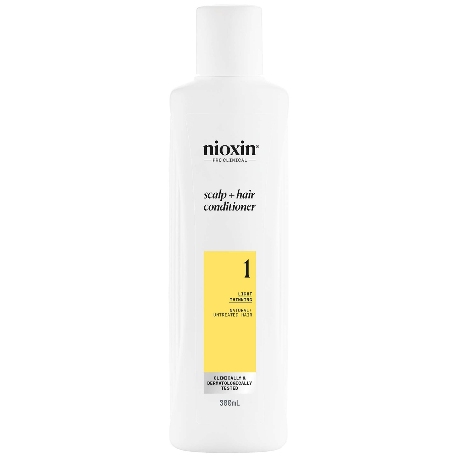 NIOXIN Scalp and Hair Thickening System 1 Conditioner for Natural Hair with Light Thinning 300ml