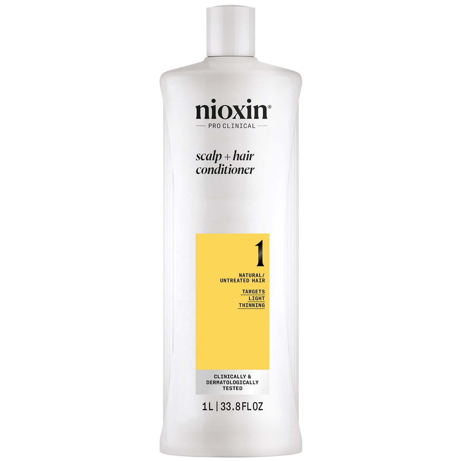 NIOXIN Scalp and Hair Thickening System 1 Conditioner for Natural Hair with Light Thinning 1L