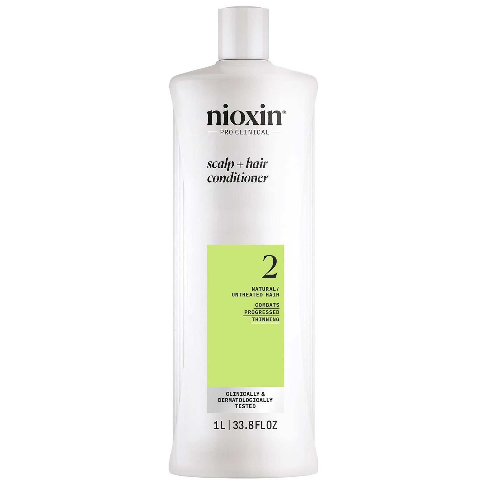 NIOXIN Scalp and Hair Thickening System 2 Conditioner for Natural Hair with Progressed Thinning 1L