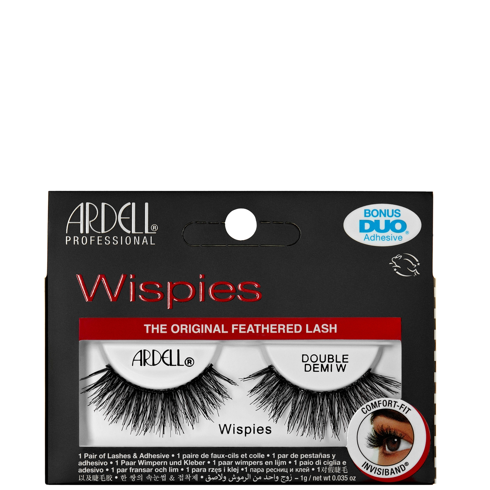 Ardell Double Up Demi Wispies False Eyelashes - Black