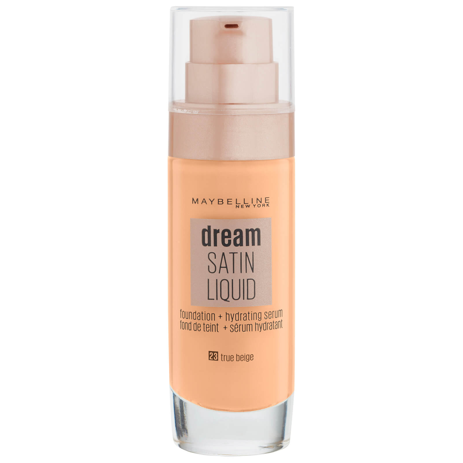 Maybelline New York Dream Satin Liquid Air-Whipped Foundation - Verschiedene Schattierungen - 23 True Beige