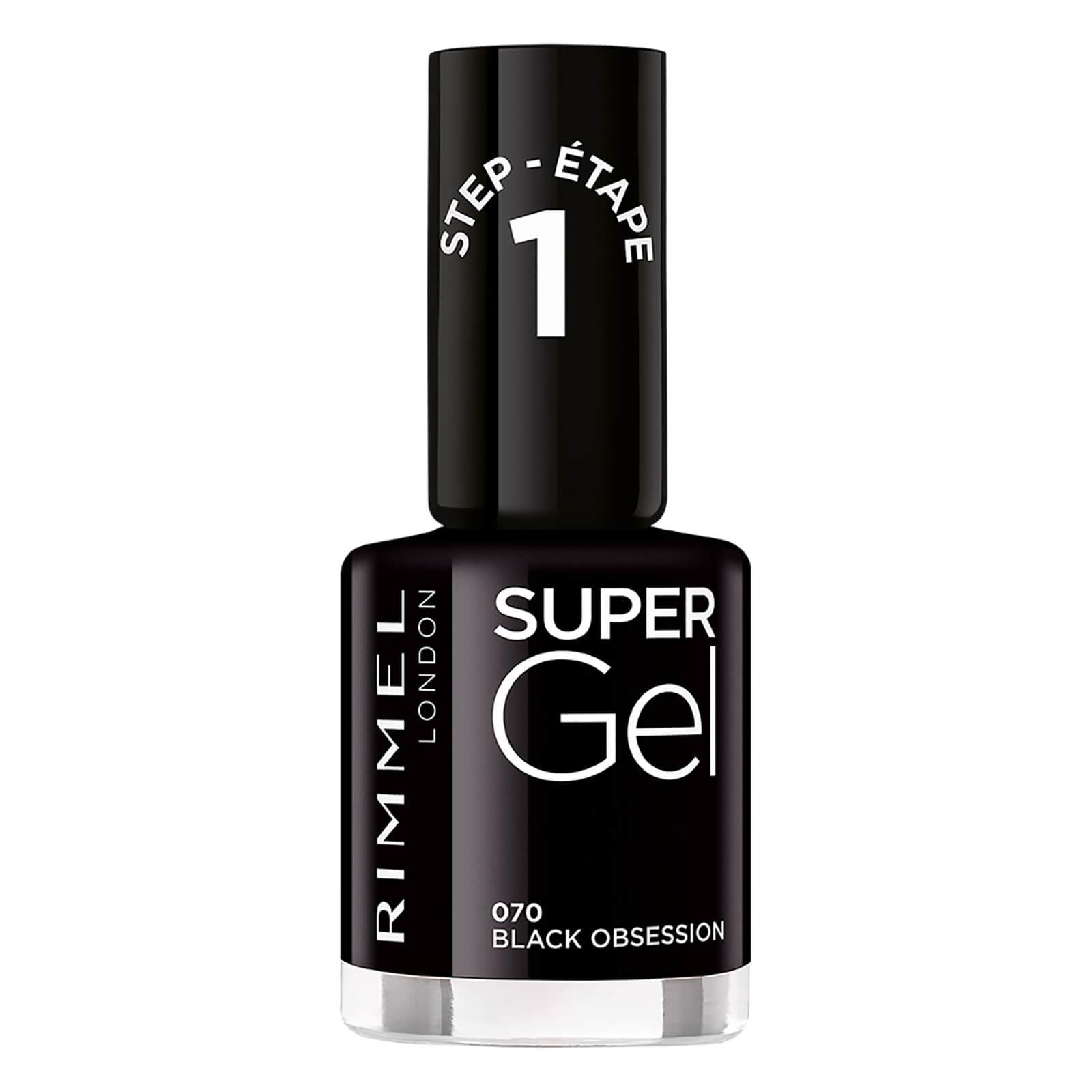 Rimmel Super Gel Nagellack - Black Obsession