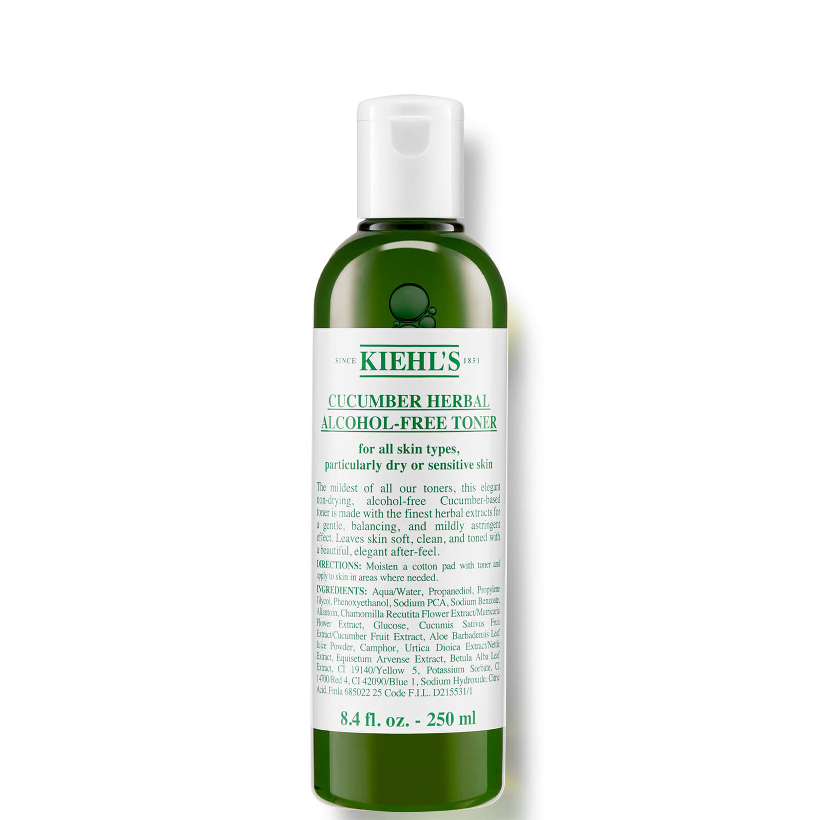 Kiehl's Gurken-Kräuter-Wasser (verschiedene Größen) - 250ml