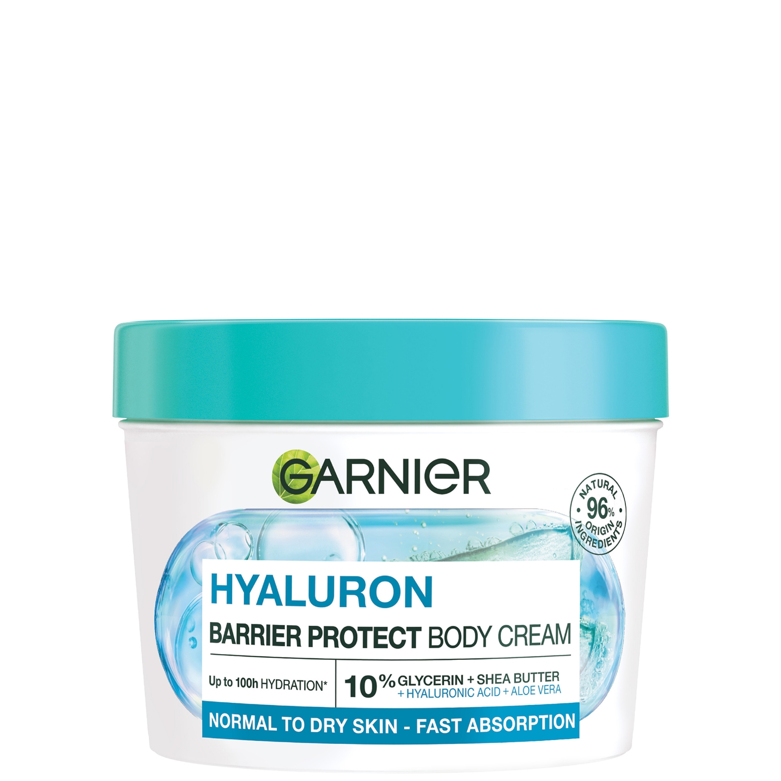 Garnier Body Superfood, Feuchtigkeitsspendende und Beruhigende Körpercreme, Aloe Vera und Magnesium 380 ml