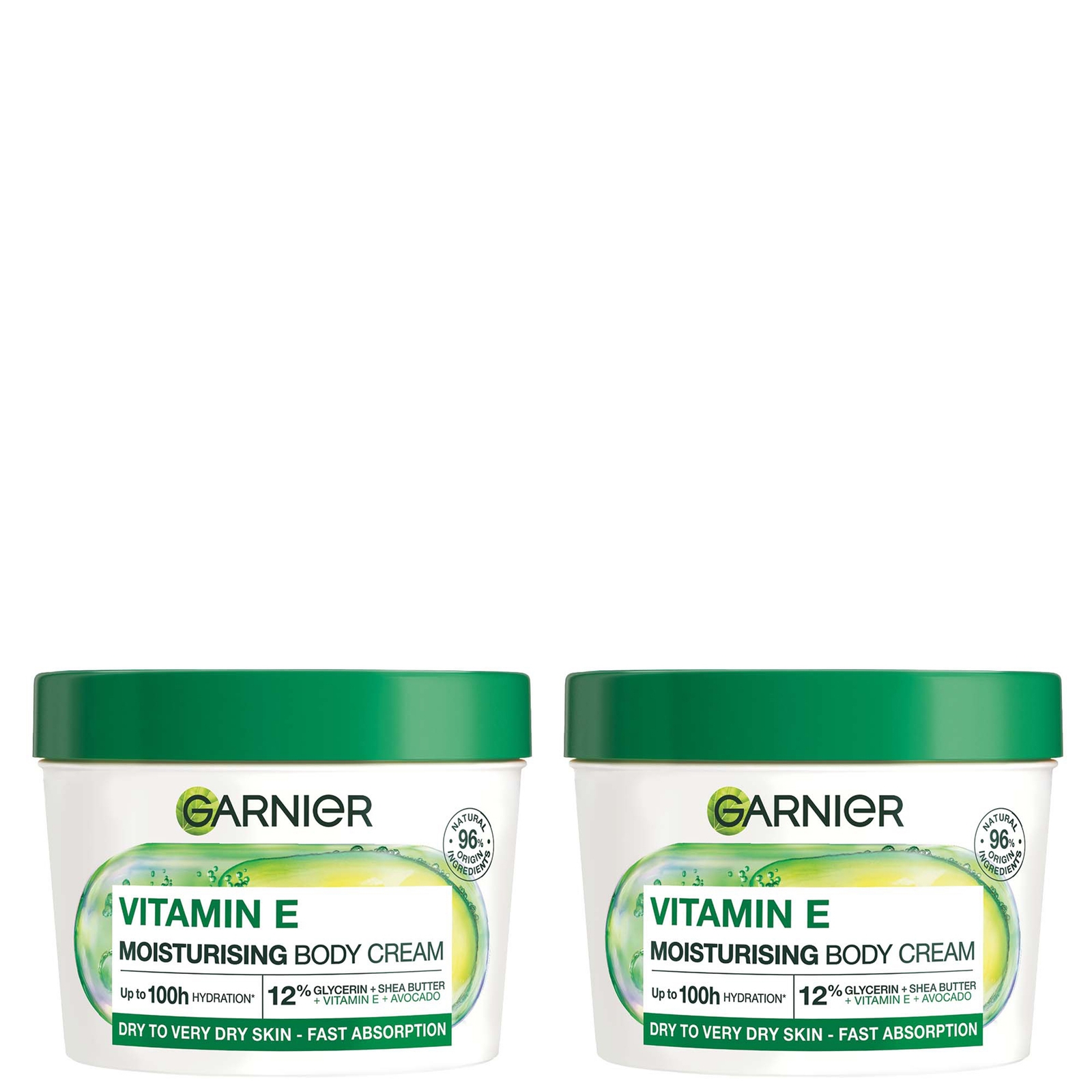 Garnier Body Superfood, Nourishing Body Cream Duos - Avocado & Omega 6