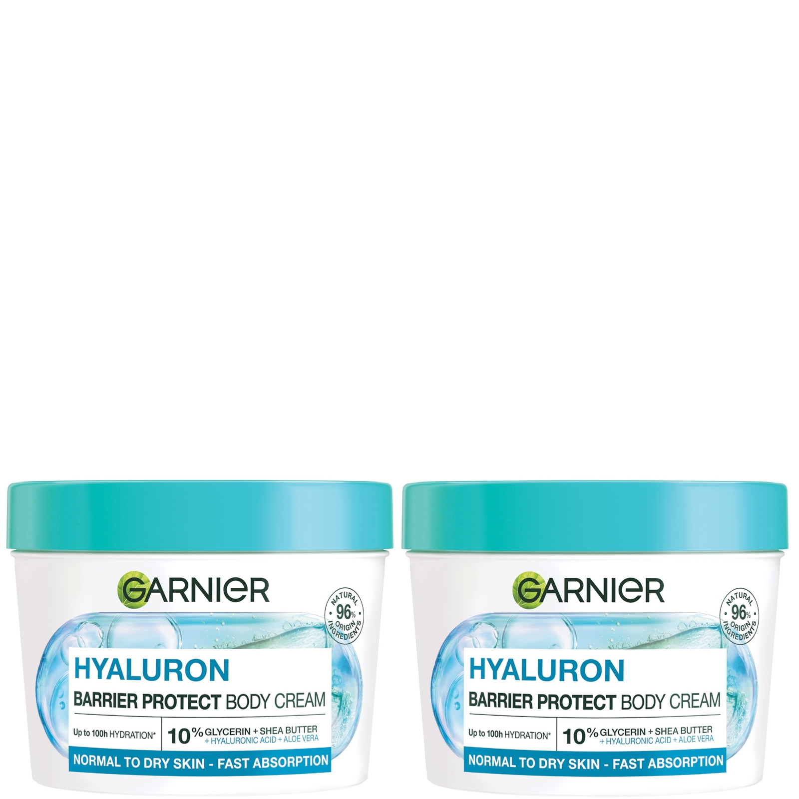 Garnier Body Superfood, Nourishing Body Cream Duos - Aloe Vera & Magnesium